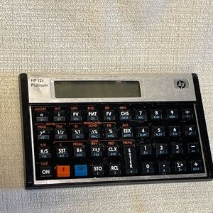 HP 12CP Financial Calculator